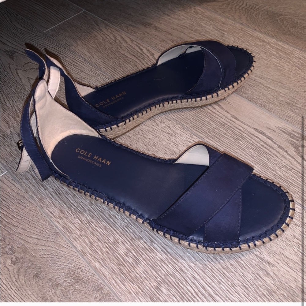 Cole Haan navy sandals size 7.5